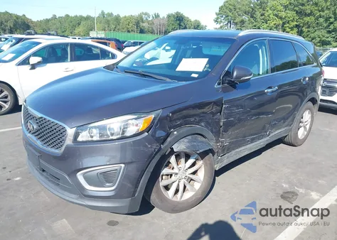 2017 Kia Sorento 2.4L Lx from USA, damaged, VIN 5XYPG4A36HG271435